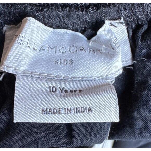 Stella McCartney Tulle Skirt Kids Size 10 Years Rainbow Tassel Black Party Retro - Picture 5 of 7